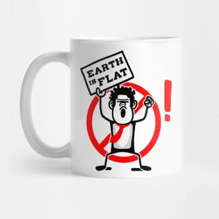 FLAT EARTH APE BELIEVER Mug